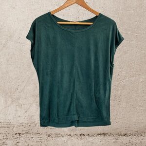 Another Love Deep Green Short Sleeve Tee
